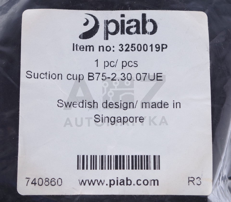 PIAB 3250019P B75-2.30.07UE B7523007UE Suction Cup ! NEW ! | eBay