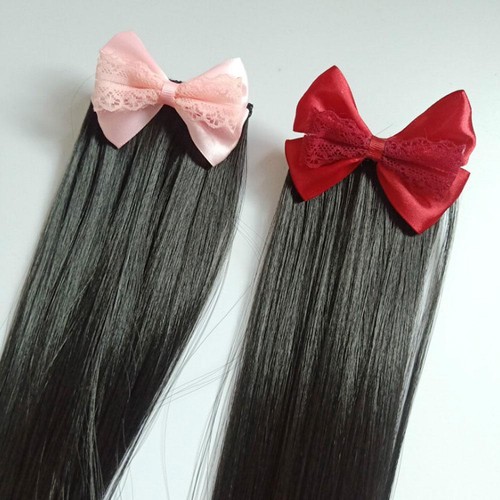 Little Girl Ponytail Girl Curly Ponytail Wig Straight Ponytail Wig Kids Wig P8 - Picture 11 of 16