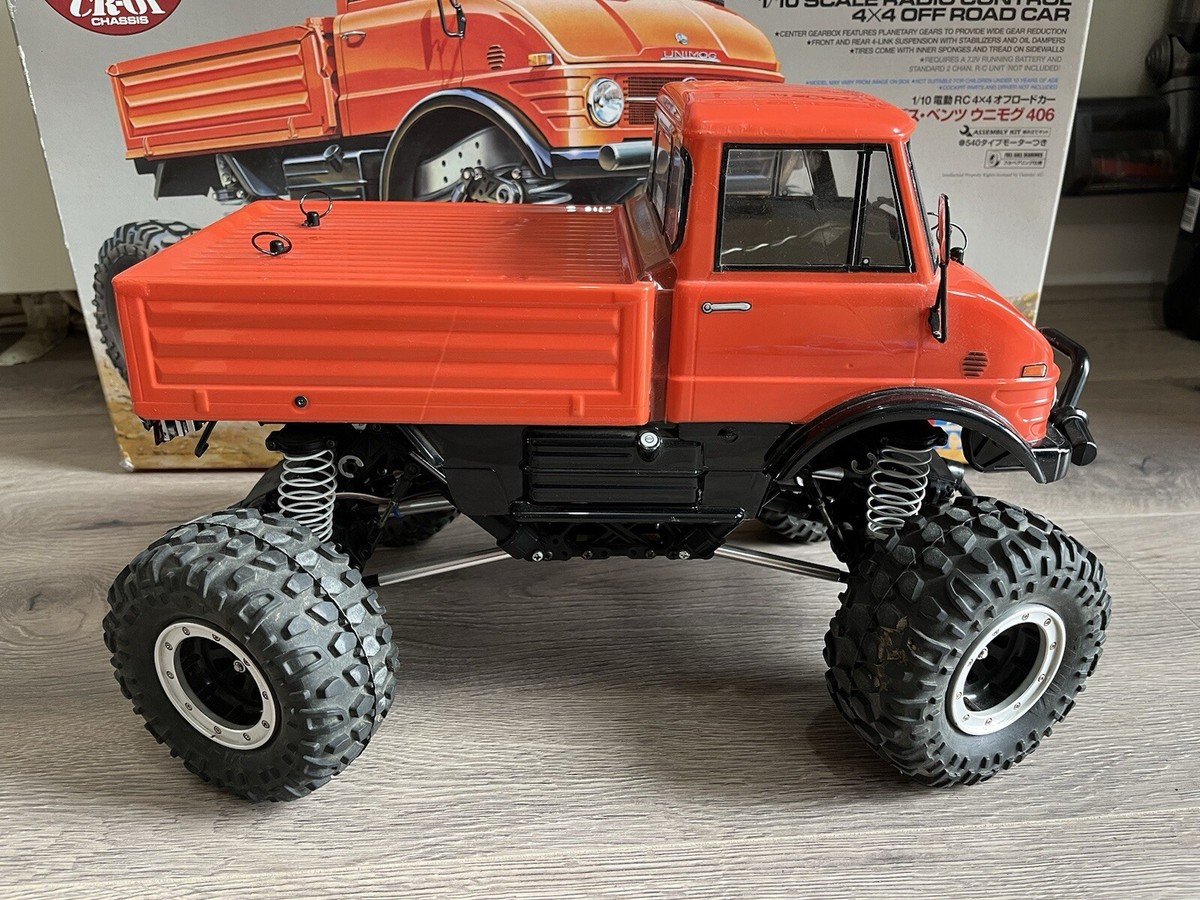 Tamiya CR-01 CR01 58414 Mercedes-Benz Unimog 406 4x4 Crawler | eBay UK