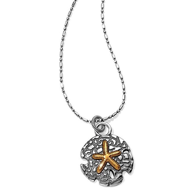 BRIGHTON Under The Sea Petite Sand Dollar Necklace JL9922