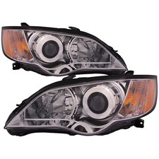 Headlights Pair CAPA Certified For 2008-2009 Subaru Legacy