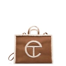 Ugg X Telfar  Large Shopper Chesnut Brand New With Tags  Free Shipping