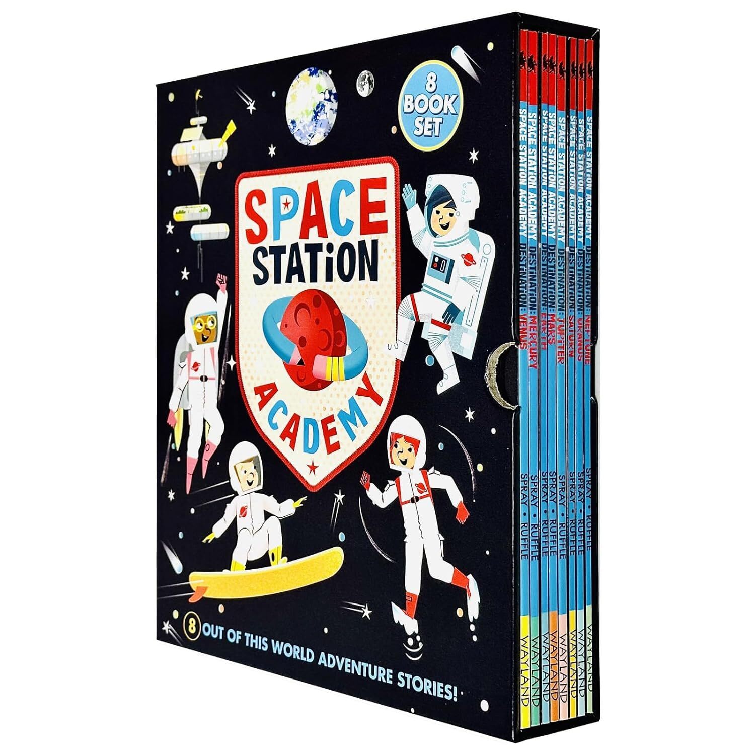 B&Q - Space Station Academy Series Collection 8 Books Set By Sally Spray (Destination VenusMercuryEarthMarsJupiterSaturnUran - Image 5