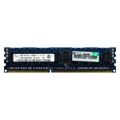 Barrette RAM HP 8GB DDR3 PC3-12800 (1333 MHz) - Réf. 647899-B21 / S21 - Occasion Fonctionnelle