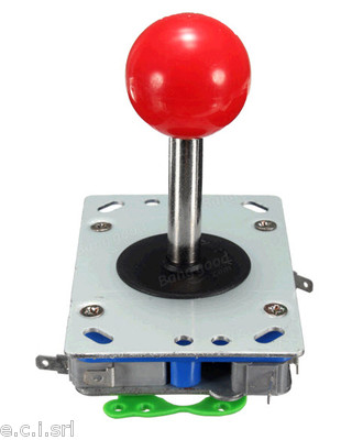 JOYSTICK Für Videospiele Arcade Videospiel Rote Kugel
