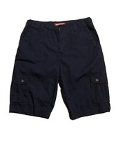 Arizona Jean Co Flex Adjustable Waist Cargo Boys Shorts Size 18 Blue
