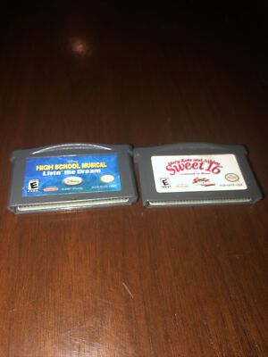 Pair of Game Boy Advance Mary Kate and ashley sweet 16 high