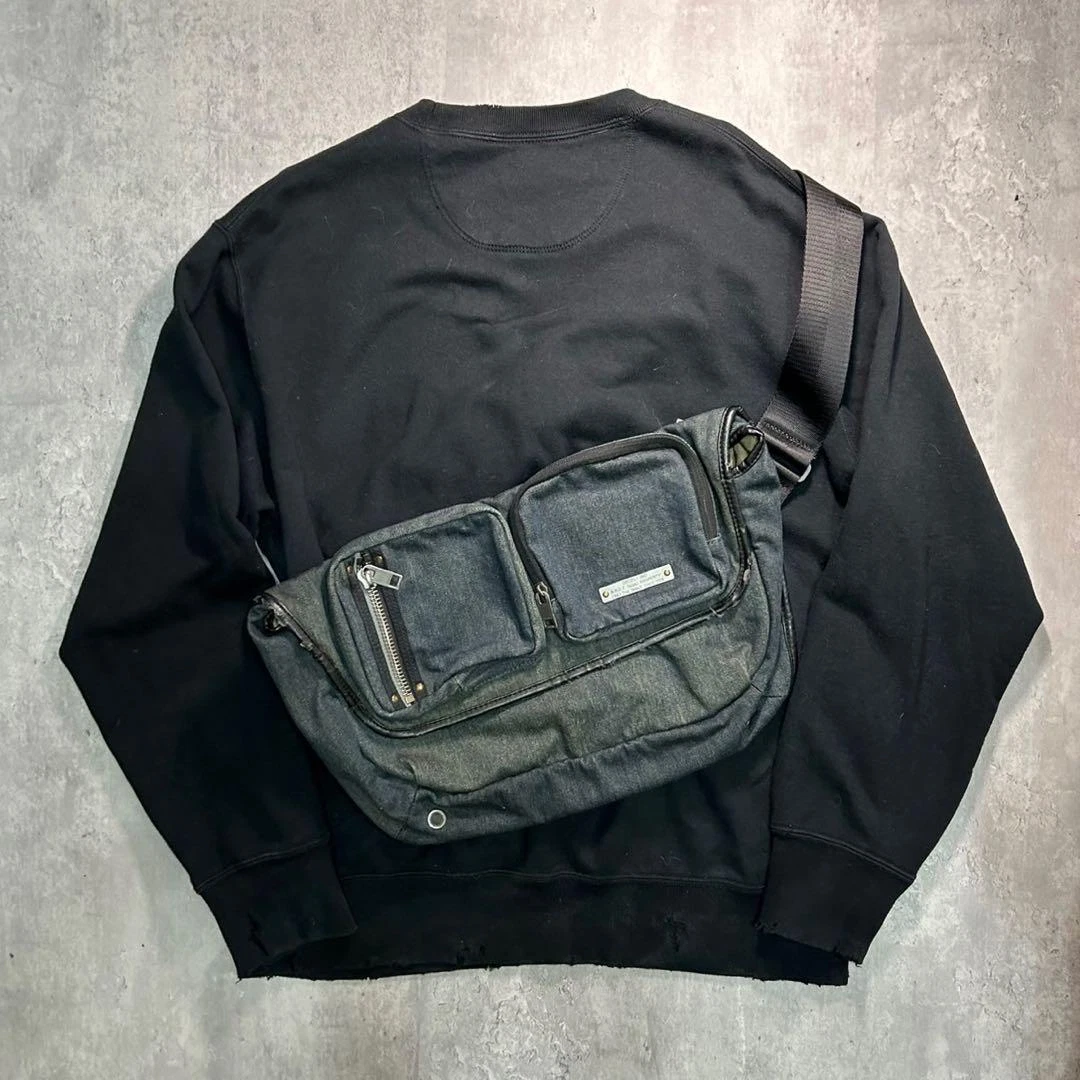 90S Diesel Gimmick Messenger Bag Y2K Men Bag Original Popular JP  