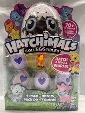 Hatchimals CollEGGtibles 4 Pack  Bonus Orange Pony, Season 1, NIB