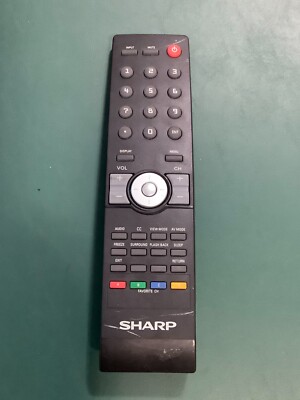 GENUINE ORIGINAL OEM SHARP  TV REMOTE CONTROL RC2444601   TESTED GOOD GUARANTEED