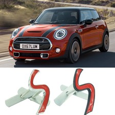 S Logo Emblem Stickers Front Grille Badge For Mini Cooper S Countryman Clubman