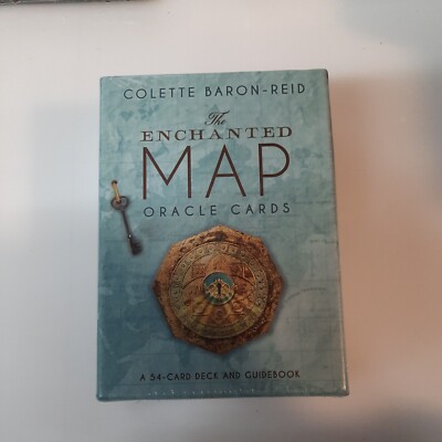 NEW and SEALED The Enchanted Map Oracle Cards: A 54-Card Deck And Guidebook