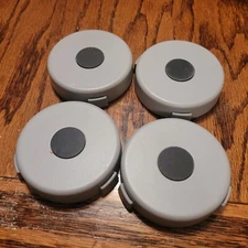 NINTENDO WII FIT BALANCE BOARD FEET RISER STAND CARPET SET OF 4 OEM RVL-025