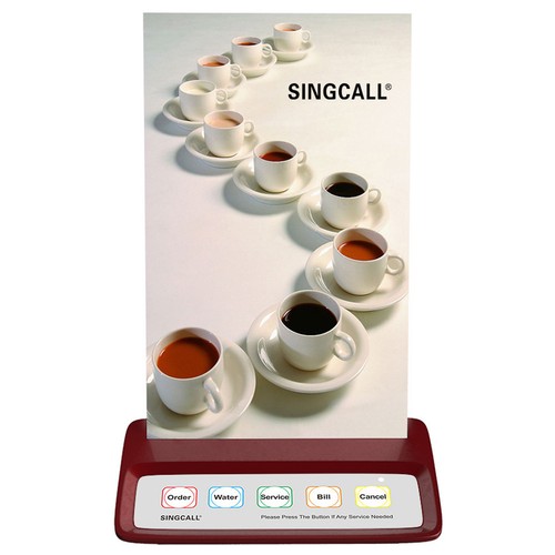SINGCALL Wireless Calling System 1 Small Receiver, 10 Buttons for Restaurant - Zdjęcie 8 z 12