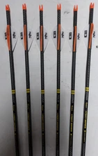 @NEW@ 6- Victory Archery VAP TKO Elite 300 Hunting Carbon Arrows Bohning Blazer