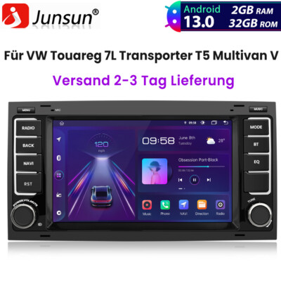 Für VW Touareg 7L Transporter T5 Multivan V Android13 Autoradio GPS NAVI BT WIFI