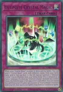 Ultimate Crystal Magic (Purple) - LDS1-EN117 - Ultra Rare - 1st Edition x3 - Nea