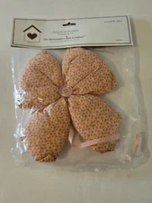 Tie on Bow for Longaberger Basket by The Homemakers Idea Company Pink & Blue NEW