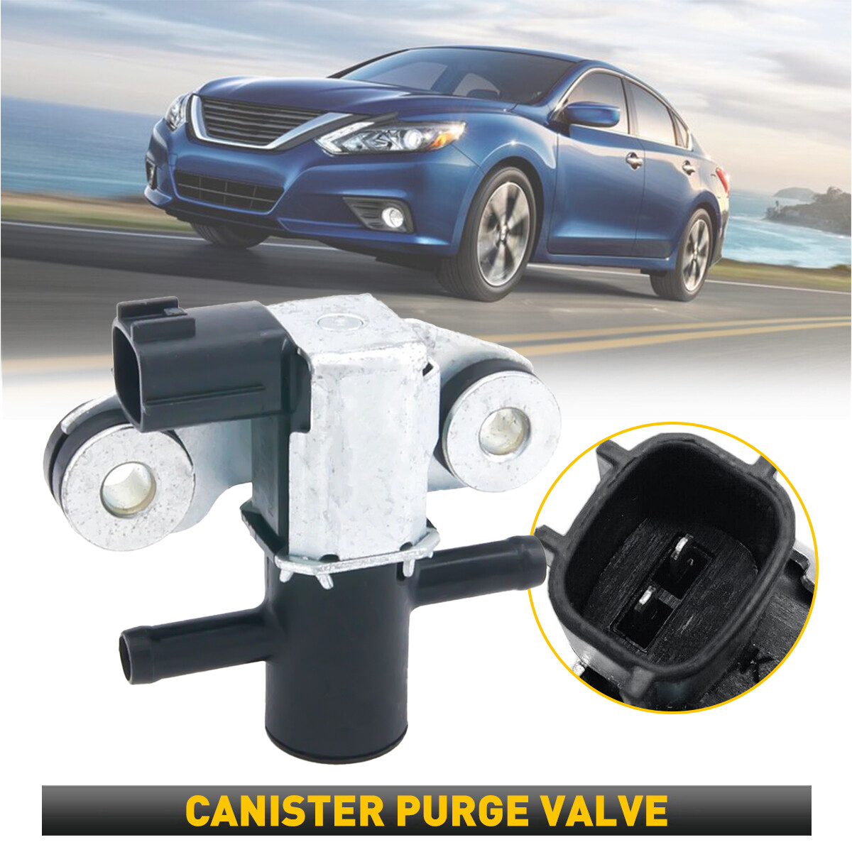 Vapor Canister Purge Solenoid Valve For 07-19 Nissan Altima Rogue Murano Sentra