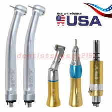 Dental Low Speed Handpiece Contra angle 4H Motor / 2X High Speed Handpiece YDA4