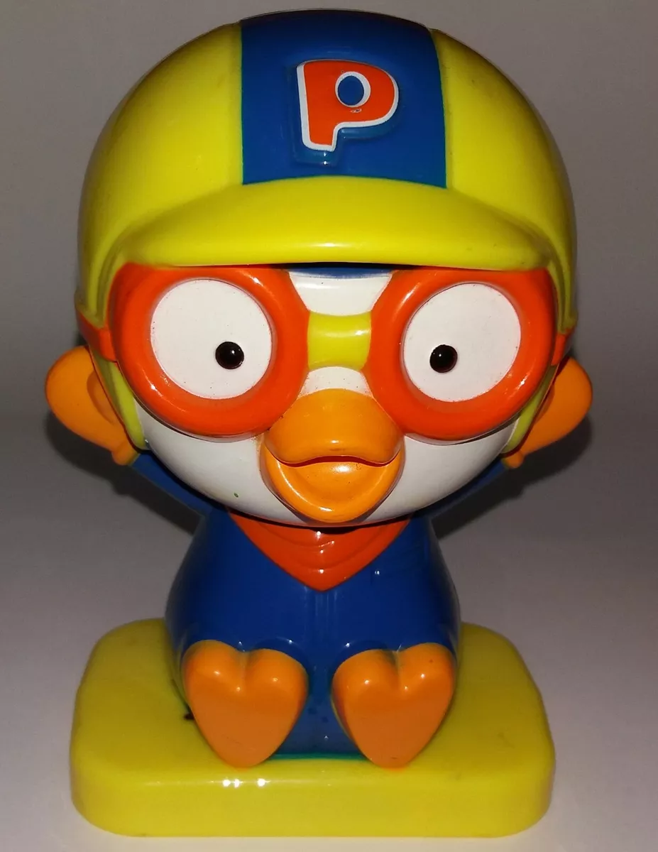 Pororo The Little Penguin RARE Old 5.5 inch Vinyl Toy Figure