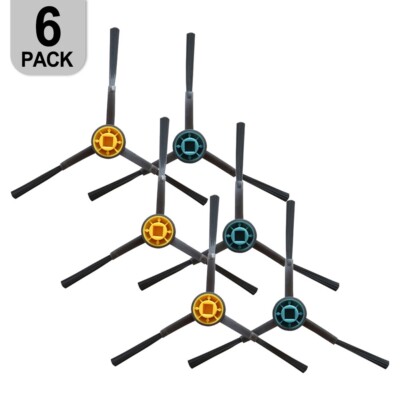Reinigungseffizienzsteigerung mit 6er Set Ersatz-Seitenb??rsten f??r Eureka E20
