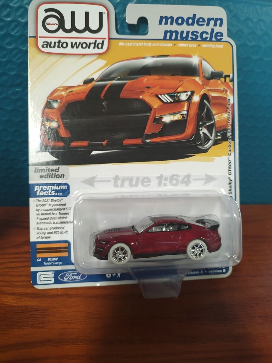 2024 Auto World Ultra Red Chase 2021 Ford Mustang Shelby