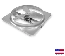 WHOLE HOUSE FAN / ATTIC MOUNT - Direct Drive -  24" - 115V - 2 Speed - 4,000 CFM