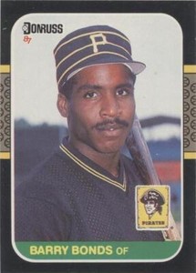 PSA9 美品　バリー・ボンズ　1987 DONRUSS　ルーキーカード 1987 Donruss Rookies | eBay