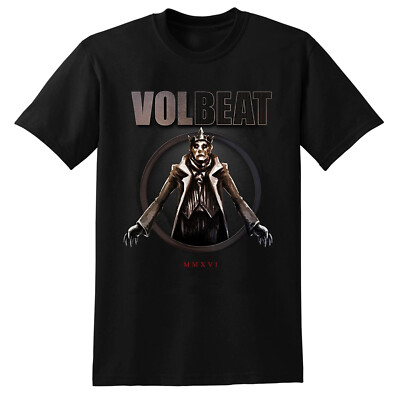 VOLBEAT cd lgo Seal the Deal and Lets Boogie KING BEAST Official SHIRT MED OOP