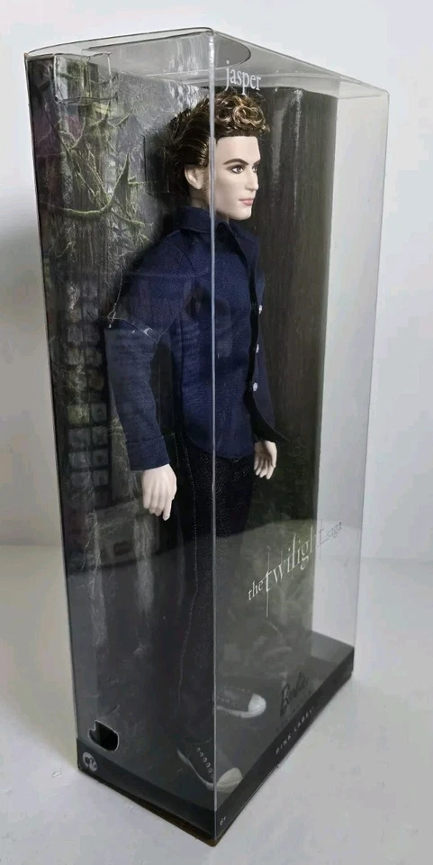 Jasper Doll Twilight Saga Breaking Dawn Part 1 Jasper Doll Pink Label Barbie New - Image 2 of 4