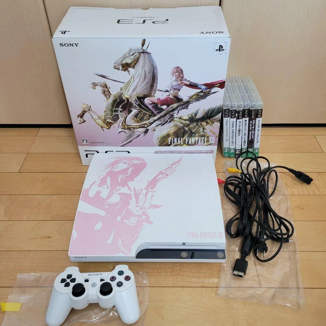 Sony PlayStation 3 PS3 250GB FINAL FANTASY XIII LIGHTNING EDITION 