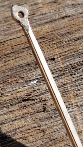 COPPIA DI ASTE VINTAGE IN VETRO SHURON EYE ORO 1/1O 12K - Foto 22 di 24