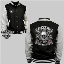 Biker Jacke College Chopper Bobber Motorrad Classic Biker *4240