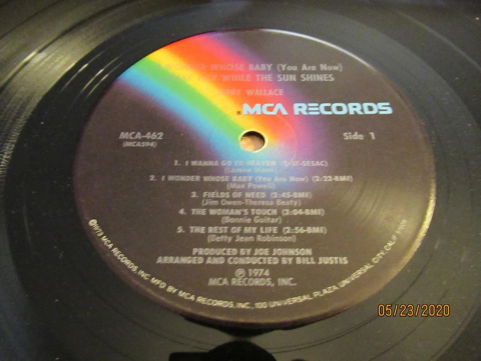 Jerry Wallace: I Wonder Whose Baby / LP / Album 1974 Decca 462 - Image 4 of 4