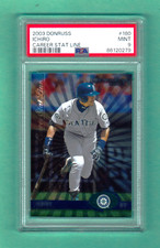 ICHIRO SUZUKI 2003 DONRUSS CAREER STAT LINE # / 238 NEW PSA 9 MINT MARINERS HOF