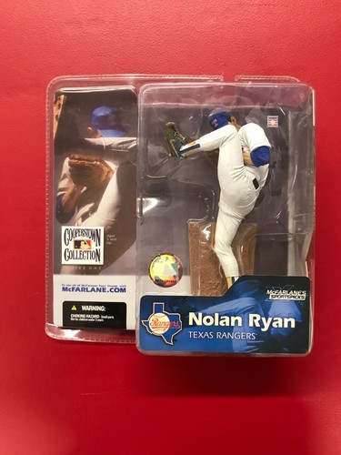 McFarlane Toys 2004 MLB The Cooperstown Collection Texas Rangers Nolan Ryan