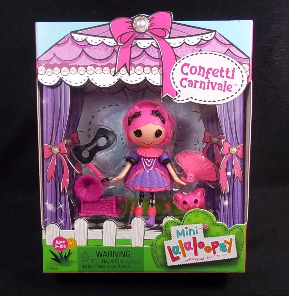 Mini Lalaloopsy Confetti Carnivale doll pet and accessories NEW 2022 | eBay