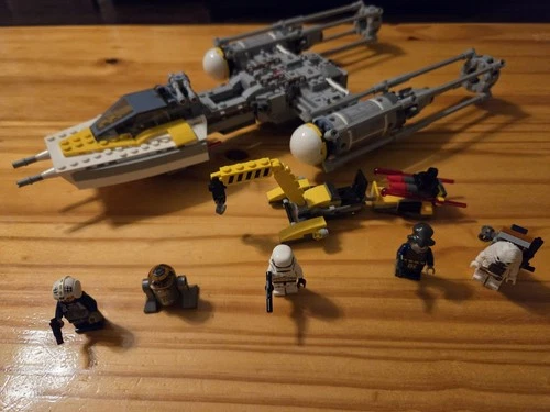 LEGO Star Wars Y-Wing Starfighter 75172 Complete Set Plastic Bag 691 Pieces