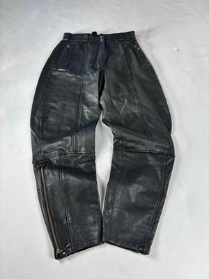 VTG HEIN GERICKE WOMENS BIKER  PLAYBOI CARTI VIBE LEATHER PANTS