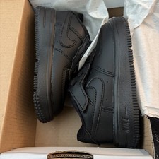Nike Force 1 Low EasyOn Toddler Shoes - Black Size 6c NEW