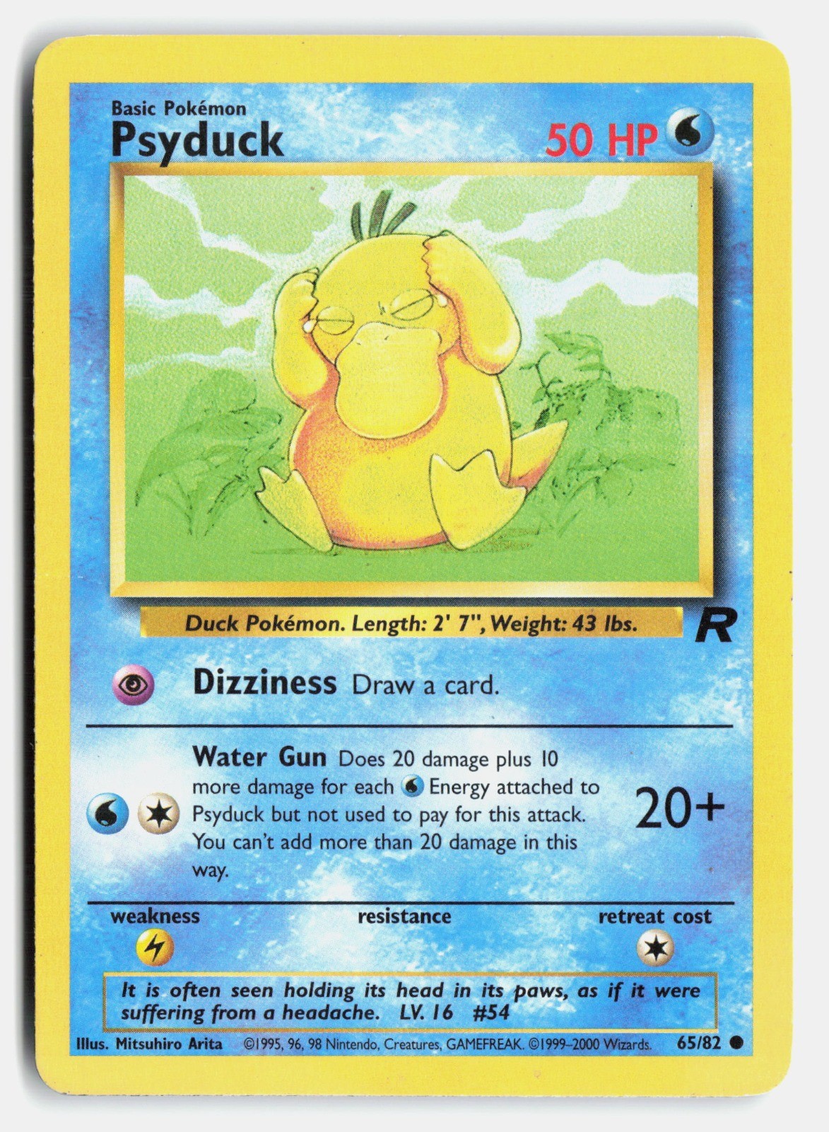 Psyduck Common Team Rocket 65/82