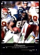 Curtis Conway 2002 Playoff Prestige #119 Chargers NFL READ FREE SHIPPING