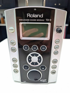 Roland TD 9 V Drums Digital Drum Sound Modul & Handbuch Top Zustand