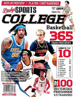 Lindy's Sports 2025-2026 COLLEGE BASKETBALL Preview Magazine