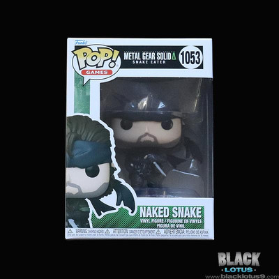 BLEMISHED Funko Pop! Metal Gear Solid Delta: Naked Snake Eater Konami Pop 1053