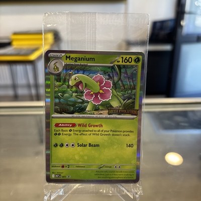 Mega Evolution Sealed Staff Promo Karten