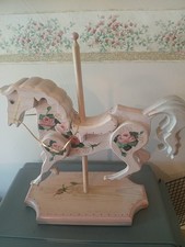 Wood Carousel Horse, Handmade/Painted, Excellent Condition Not A Toy