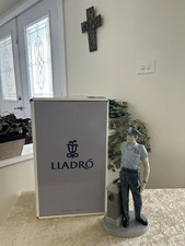 Lladro On Patrol 5960 RARE Mint Condition w/Box Fast Shipping  