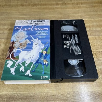 The Last Unicorn (VHS, 1994) Family Home Entertainment Jeff Bridges Ships Free